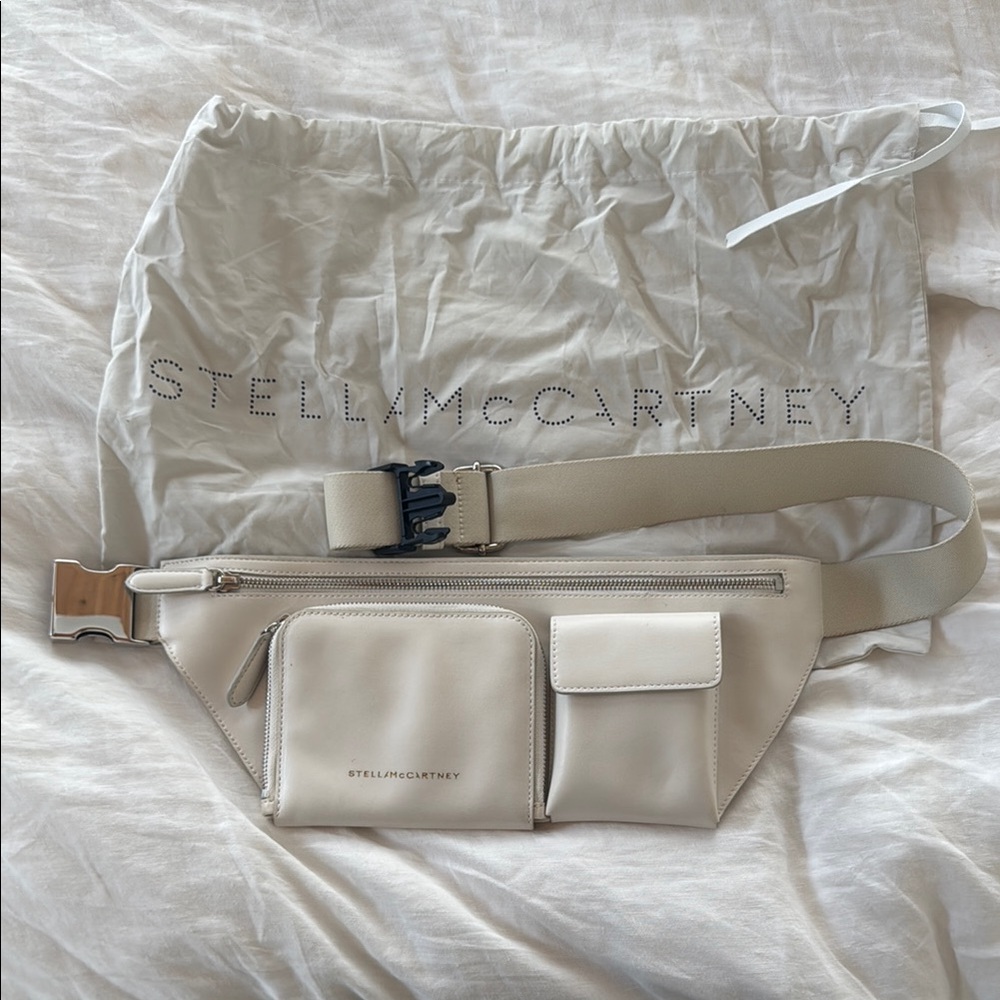 Stella McCartney Cream Belt Bag